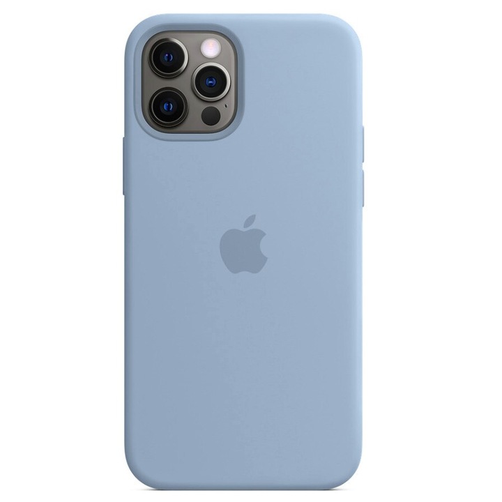 Силиконов Кейс за Apple iPhone 13 Pro, Удароустойчив, Sky Blue