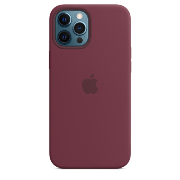 Силиконов Кейс за Apple iPhone 13 Pro, Удароустойчив, Bordo