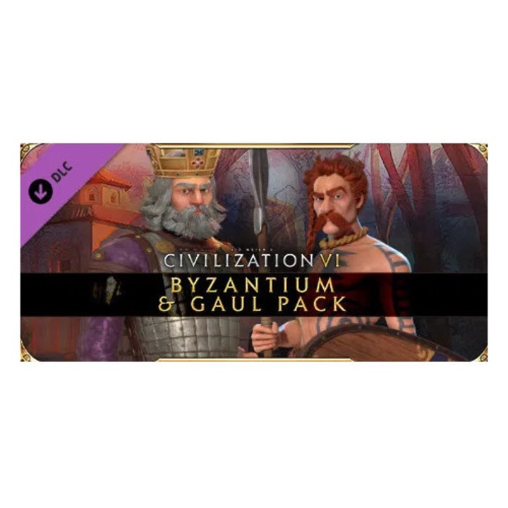 Sid Meier's Civilization VI - Byzantium & Gaul Pack (PC - Steam elektronikus játék licensz)