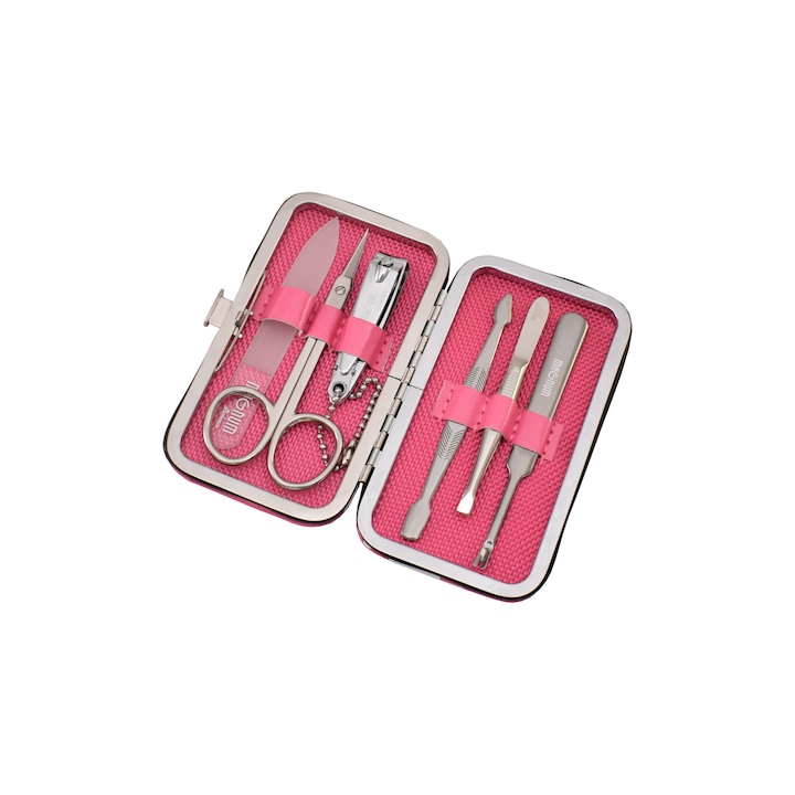 Set manichiura, MAGNUM, 6 piese, Roz