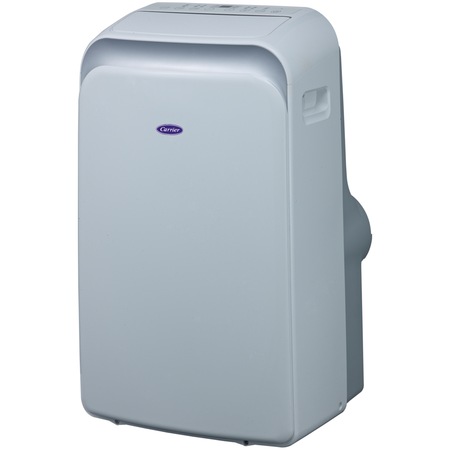 Aparat de aer conditionat portabil Carrier 9000 BTU, Clasa A, Functie incalzire, Auto restart, Auto curatare, Follow me, Dezumidificare, PC-09HPPD, Alb