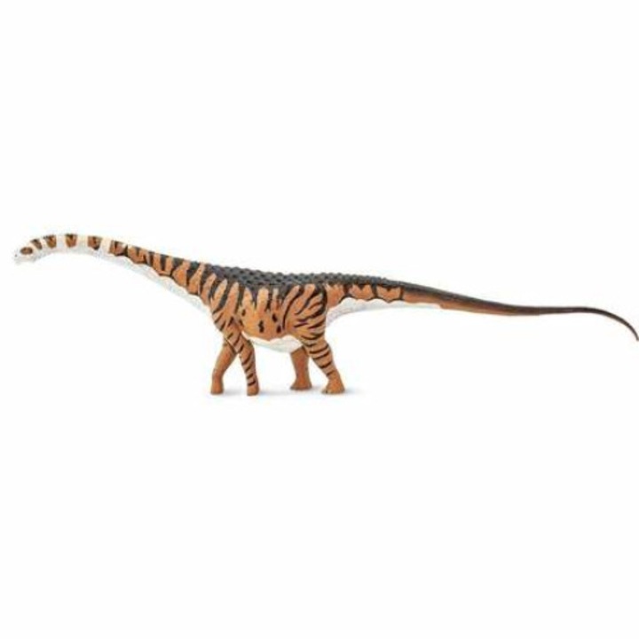SAFARI Dinoszaurusz Figura, Malawisaurus, barna, 10 cm