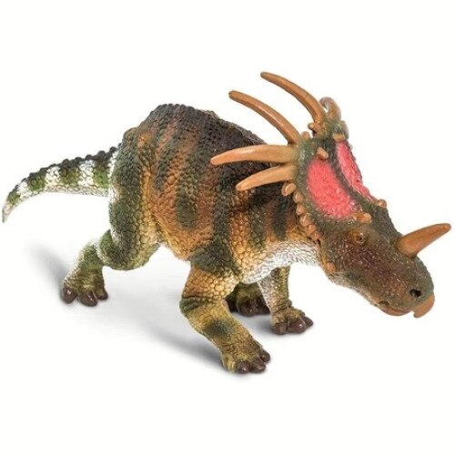 Figurina dinozaur - Styracosaurus, Multicolor, 9 cm
