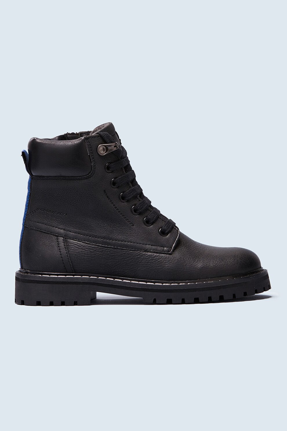Pepe Jeans London, Ghete din piele, Negru