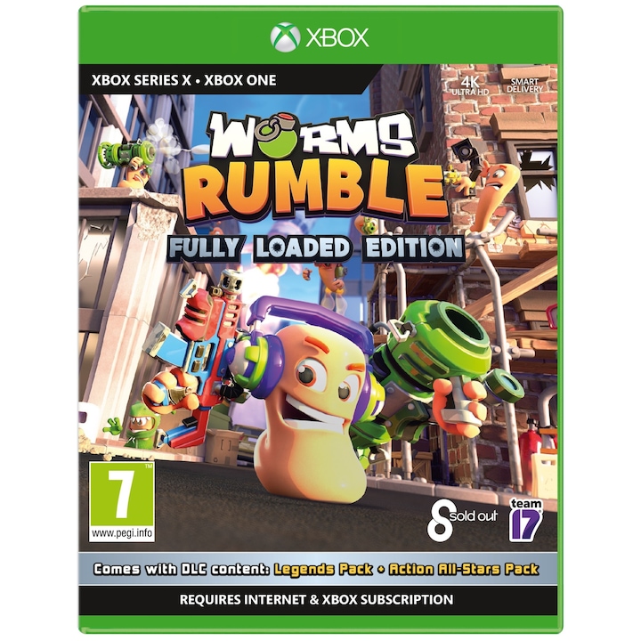 Worms Rumble Xbox One és Xbox Series X Játékszoftver