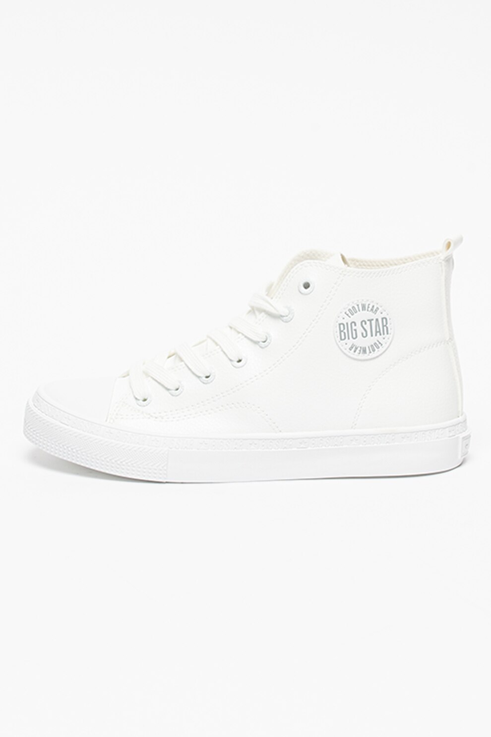 Big Star, Tenisi mid-high, Alb, 39