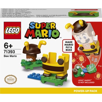LEGO Super Mario - Pachet de puteri suplimentare Mario Albina 71393, 13 piese LEGO Super Mario - Pachet de puteri suplimentare Mario Albina 71393, 13 piese