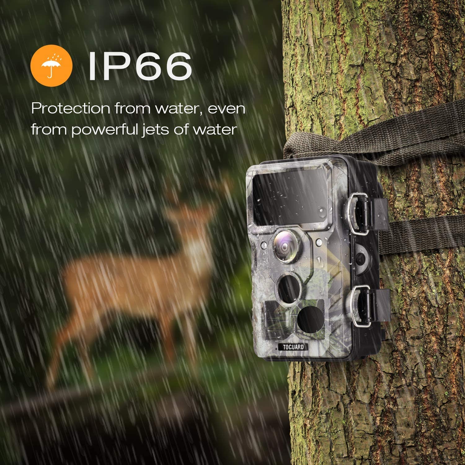 Camera de traseu Toguard H85, 20MP, IP66, Bluetooth, Camo