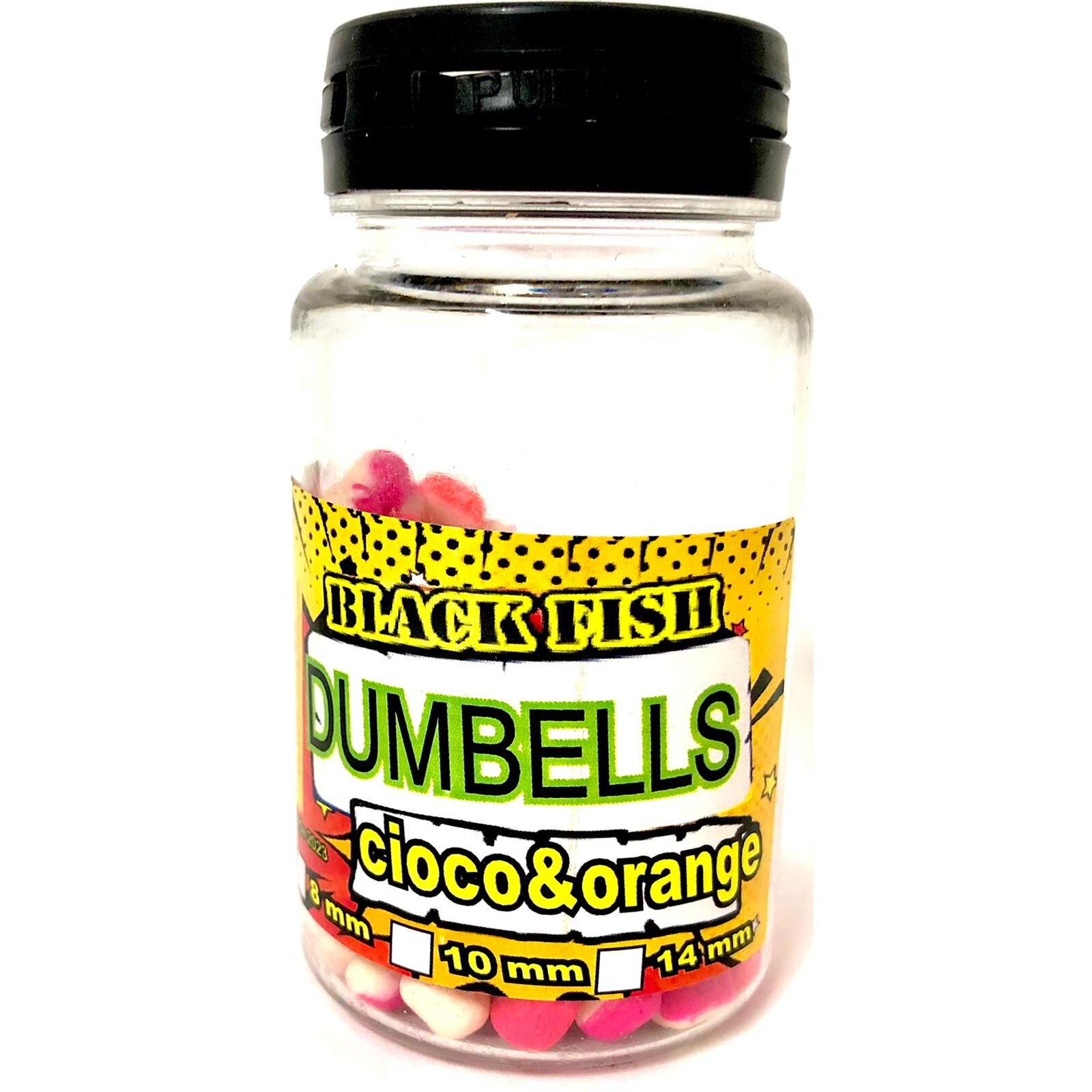 Dumbell 8mm Cioco & Orange