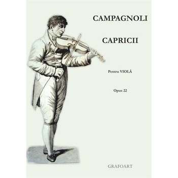 Capricii pentru viola (ed. a II-a) - Campagnoli Capricii pentru viola (ed. a II-a) - Campagnoli