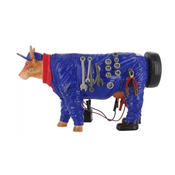 Decoratiuni din rasina, Vacuta Mecanicul Steve Decoratiuni din rasina, Vacuta Mecanicul Steve