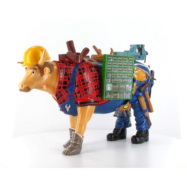 Vacuta Decorativa din rasina, Mesterul priceput