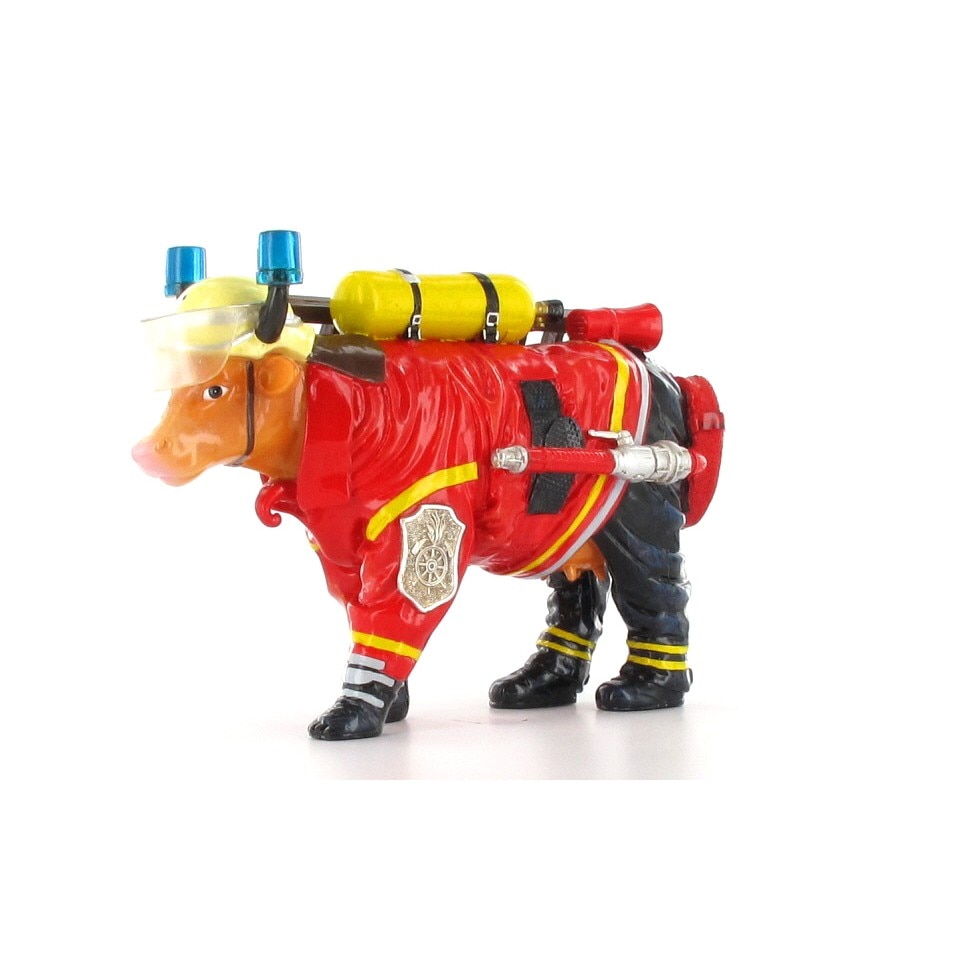 Cadou Vacuta Decorativa, Pompierul, Cadou Exclusivist, 16 x 6 x 11 cm