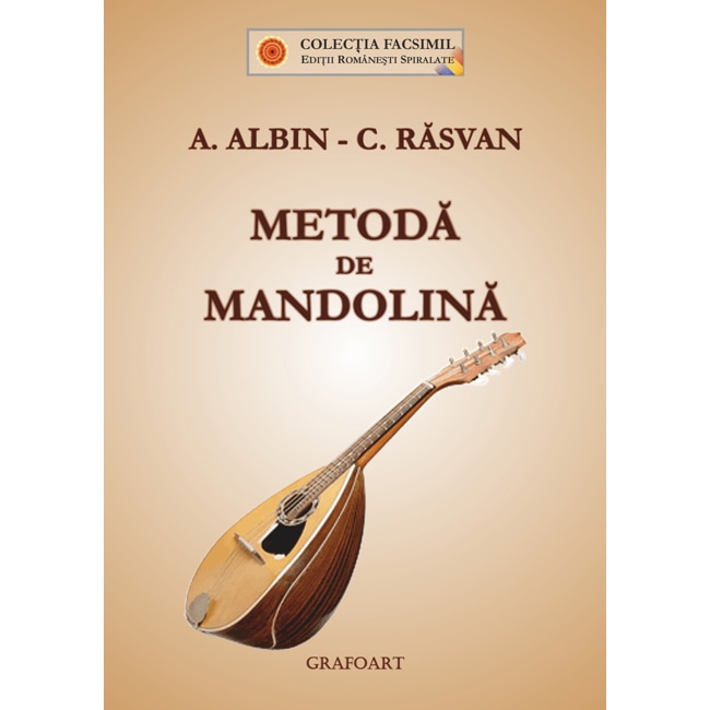 Metoda de mandolina - A. Albin, C. Rasvan