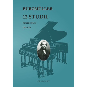 Burgmuller - 12 studii pentru pian Burgmuller - 12 studii pentru pian