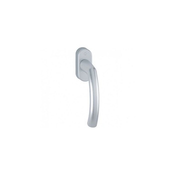 Maner fereastra, Hoppe Lima, material aluminiu, culoare argintiu F1, patrat de 40 mm Maner fereastra, Hoppe Lima, material aluminiu, culoare argintiu F1, patrat de 40 mm