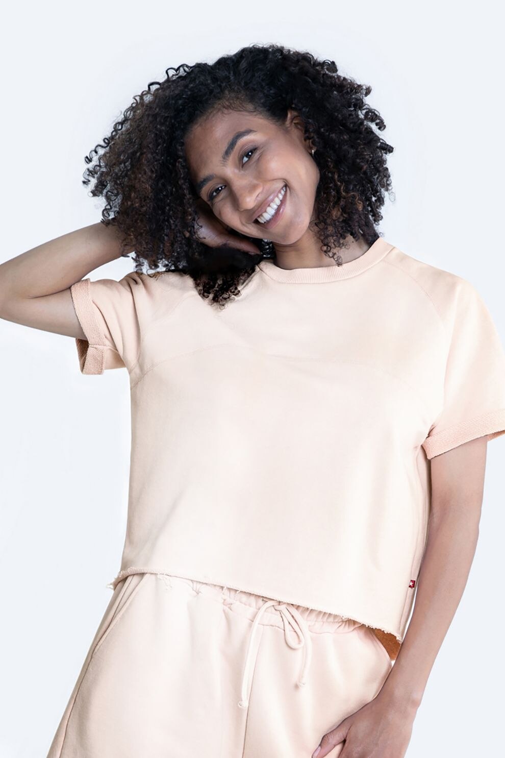 Big Star, Tricou cu maneci raglan, Roz pastel