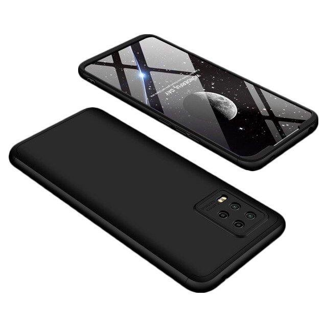 Husa de protectie, Full Body Cover, Compatibil cu Xiaomi Mi 10 Lite, Negru