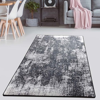 Covor Chila Home, model Stain Negru 160x230 cm Covor Chila Home, model Stain Negru 160x230 cm