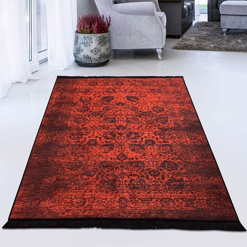 Covor Chila Home, model Fall Rosu 200x290 cm