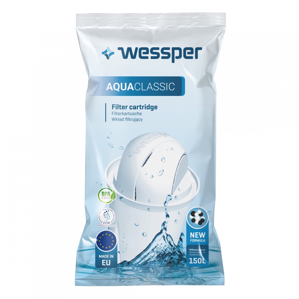 Set 4 Filtre pentru apa, Wessper AquaClassic, pentru Brita Classic ...