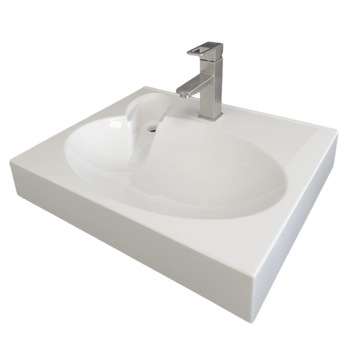 Set Chiuveta pentru masina de spalat, Lavoar Paola Liguria 600, 600x600 mm, compozit marmura lucios cu Baterie inox si sifon inclus Set Chiuveta pentru masina de spalat, Lavoar Paola Liguria 600, 600x600 mm, compozit marmura lucios cu Baterie inox si sifon inclus