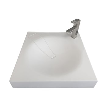 Set Chiuveta pentru masina de spalat, Lavoar Paola Sergio 600, 600x600 mm, compozit marmura lucios cu Baterie inox si sifon inclus Set Chiuveta pentru masina de spalat, Lavoar Paola Sergio 600, 600x600 mm, compozit marmura lucios cu Baterie inox si sifon inclus