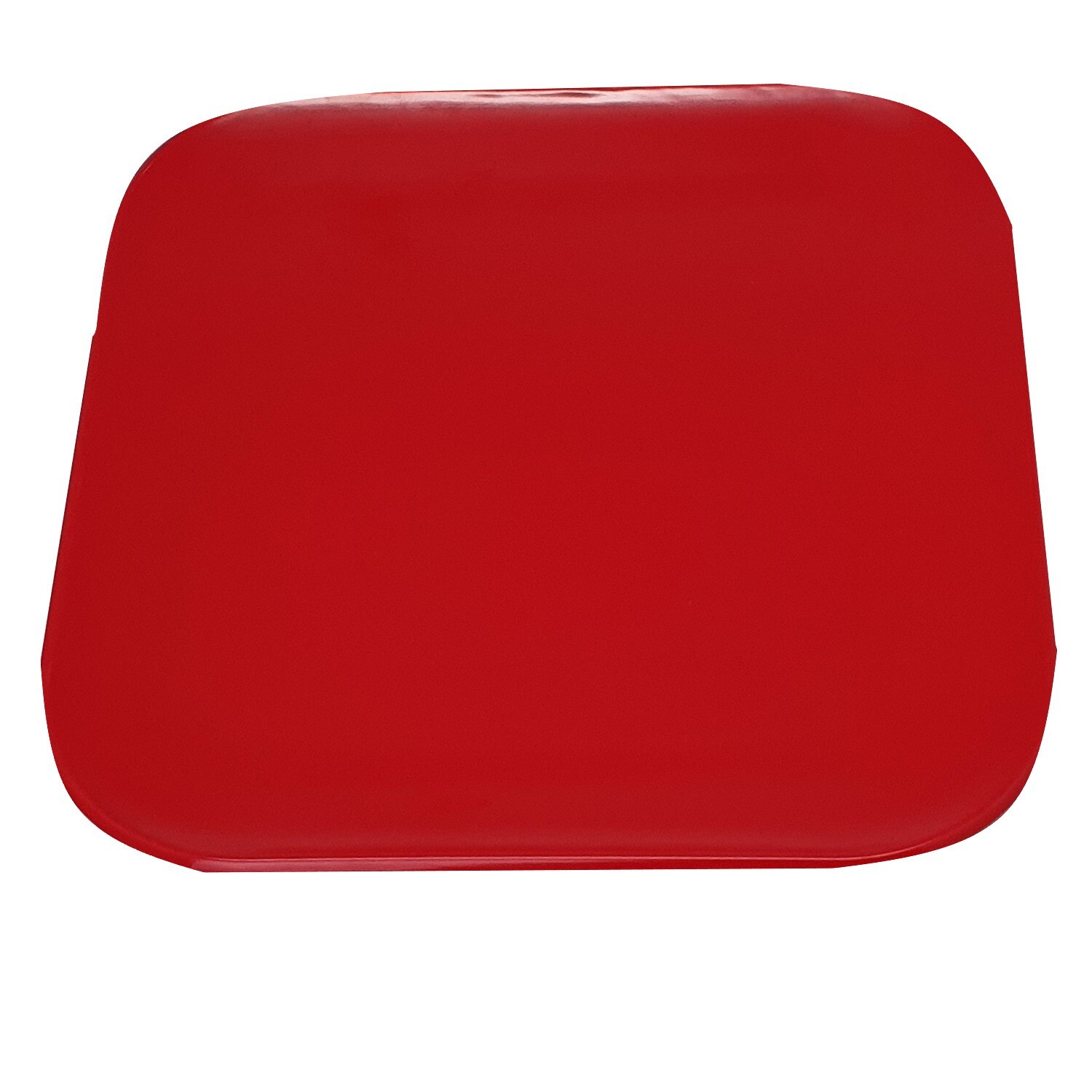 Farfurie Gemma, patrata, 26 cm, uni, rosu, 2Stx