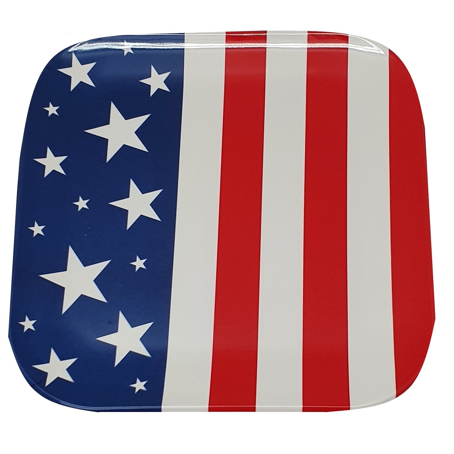 Farfurie Gemma, patrata, 26 cm, multicolor, 4Stx