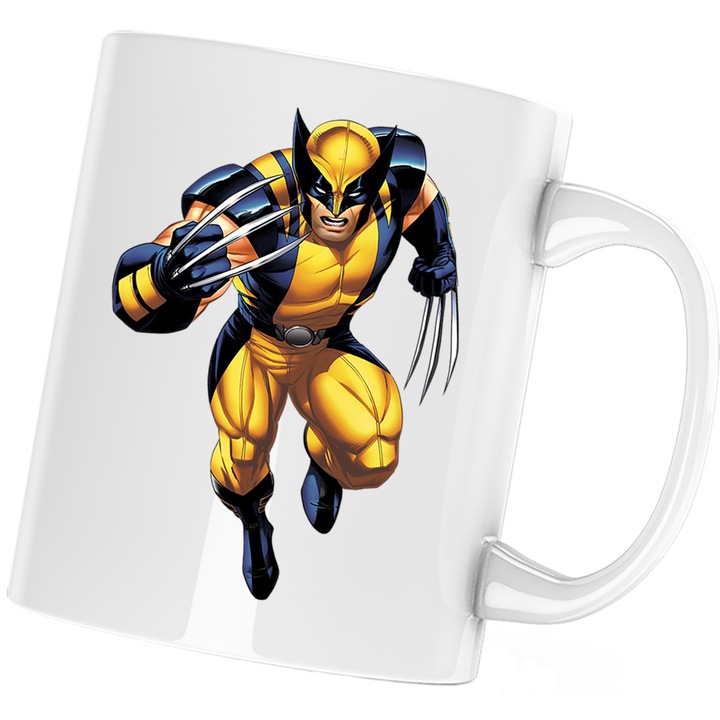 Cana Wolverine X Men Army Roblox, alba, 330 ml