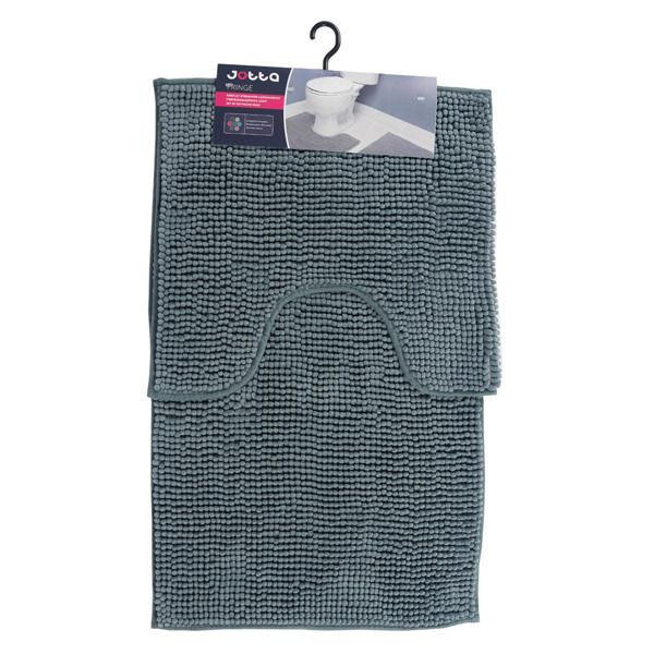 Set covorase baie Jotta 50x45cm, 50x80cm gri deschis Fringe