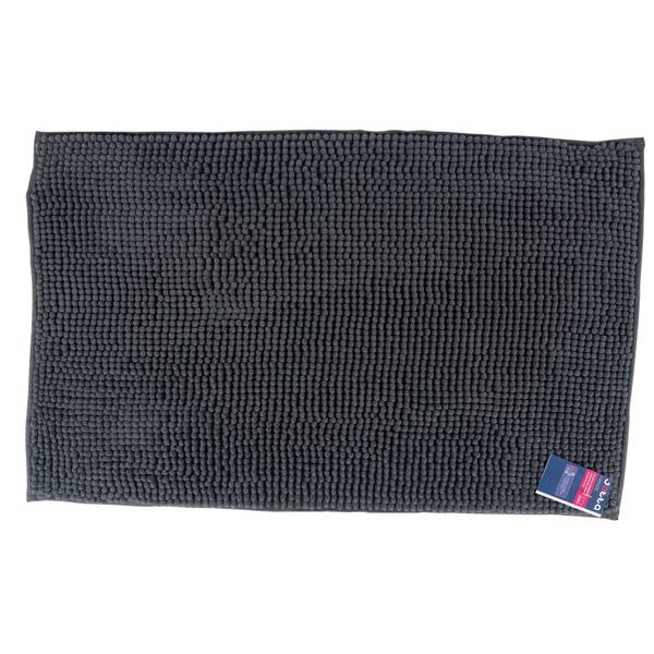 Covor baie Jotta 50x80cm gri inchis Fringe