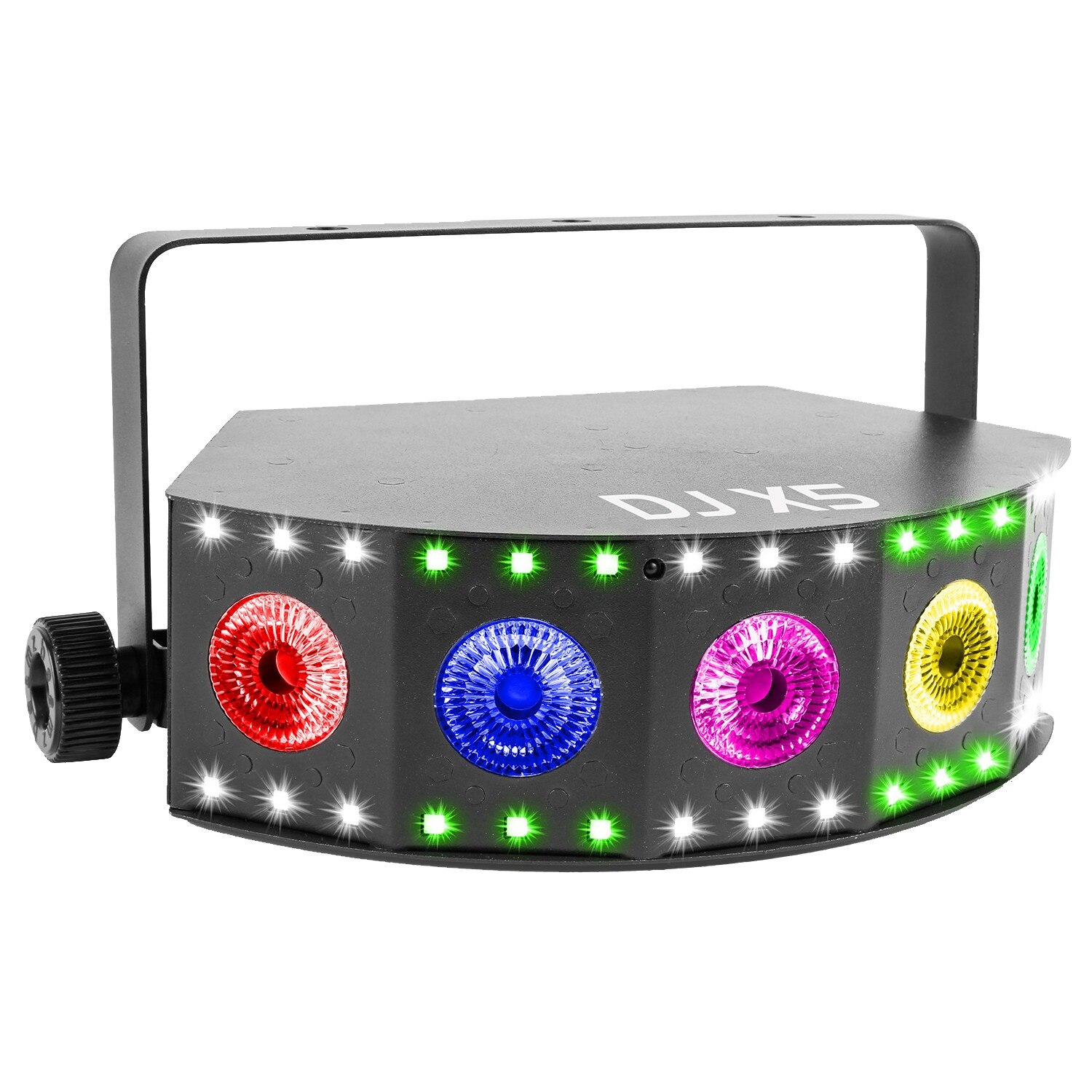 Efect lumini cu stroboscop, DMX, RGB-UV, SMD RGB, BeamZ DJX5