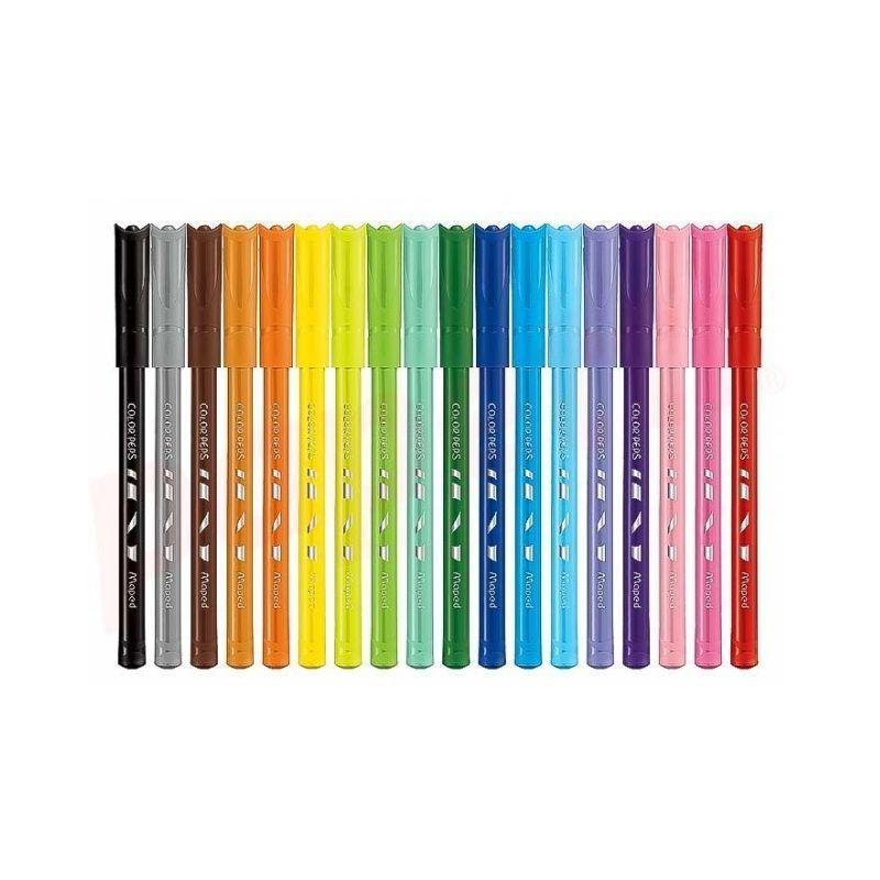 Set 18 culori carioci Maped Color'Peps Ocean