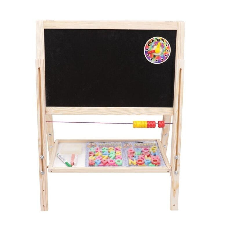 Tablita lemn magnetica/ajustabila/ 2 fete, 7toys