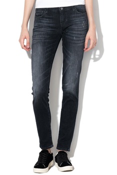 Blugi dama Skinny Low cu fermoar, Guess Jeans  Blugi dama Skinny Low cu fermoar, Guess Jeans