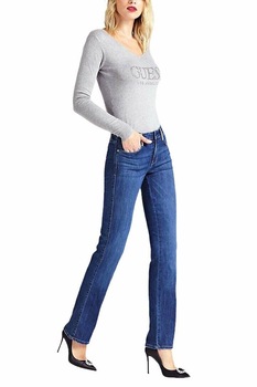 Blugi dama Sexy/Curvy cu fermoar, Guess Jeans  Blugi dama Sexy/Curvy cu fermoar, Guess Jeans