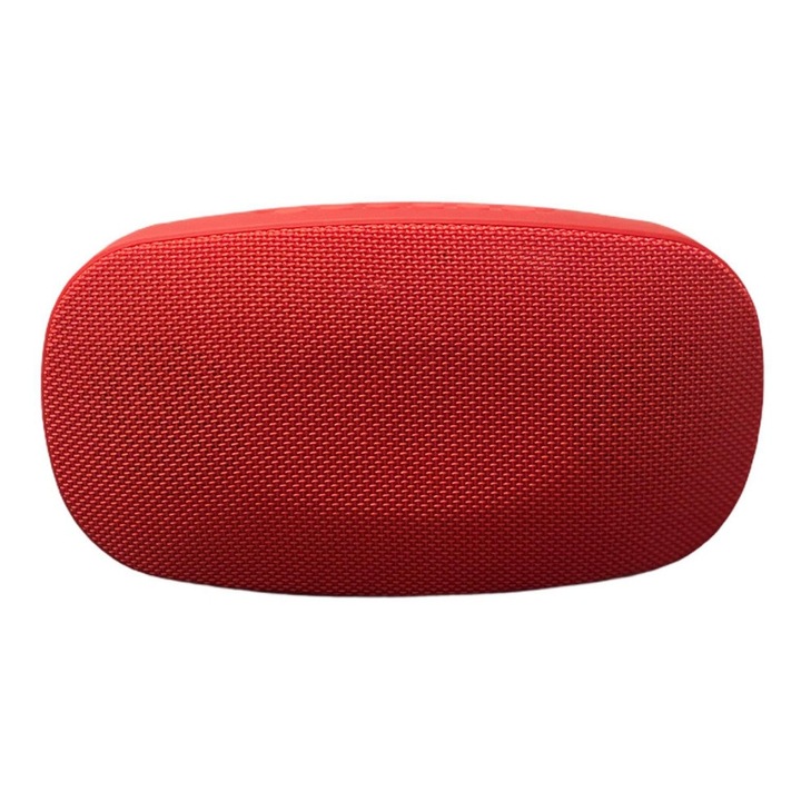 SIKS hordozható hangszóró, Bluetooth, mikrofon, USB, TF, AUX, piros