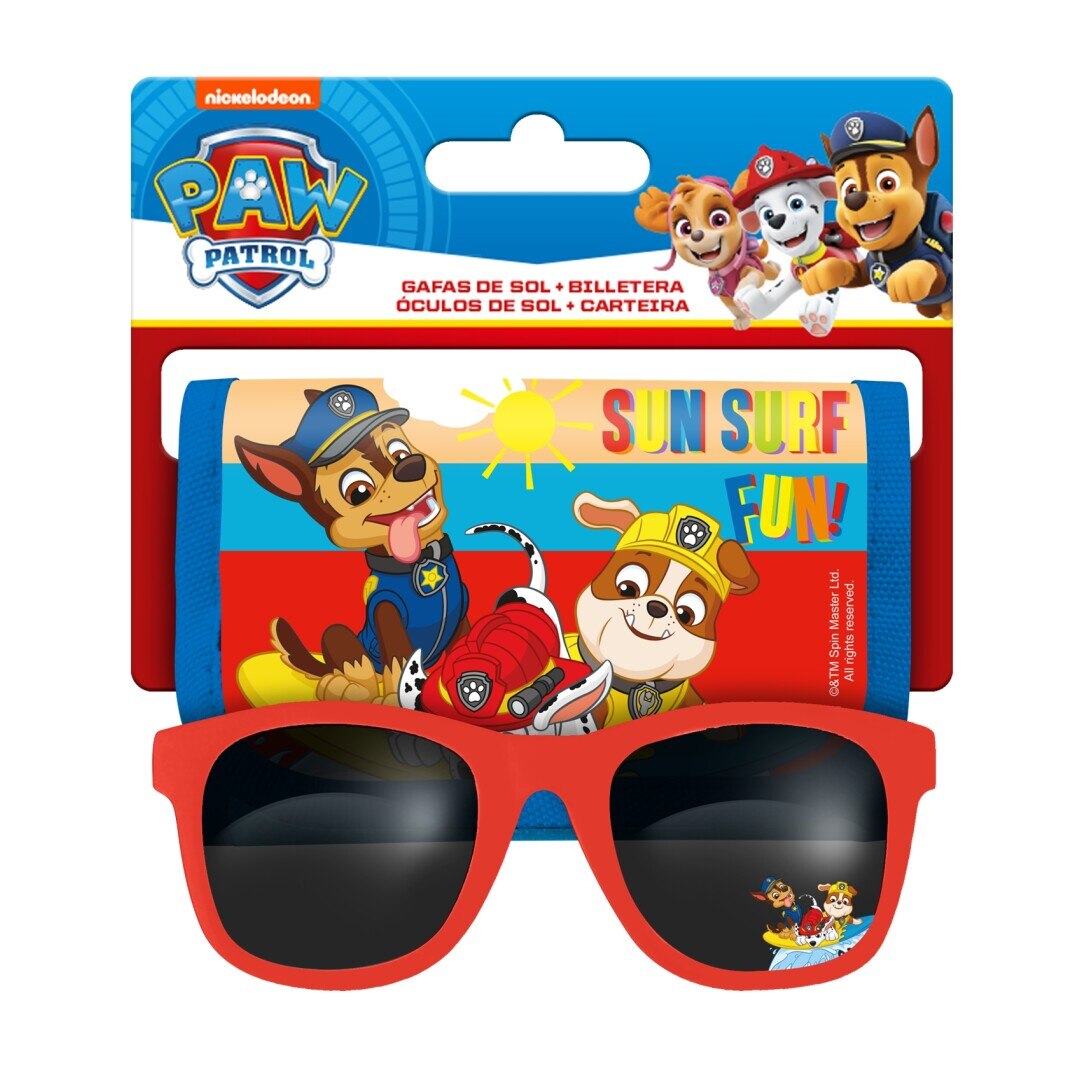 Set portofel si ochelari de soare Paw Patrol Multicolor
