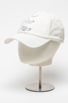 Puma, Sapca cu snururi de satin Prime, Alb Puma, Sapca cu snururi de satin Prime, Alb