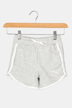 Puma, Pantaloni scurti cu buzunare laterale Alpha, Gri deschis melange Puma, Pantaloni scurti cu buzunare laterale Alpha, Gri deschis melange