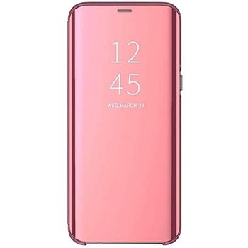 Husa de protectie Clear View pentru Xiaomi Redmi 9A, Redmi 9AT si Redmi 9i, flip cover, Rose Gold, BBL2757 Husa de protectie Clear View pentru Xiaomi Redmi 9A, Redmi 9AT si Redmi 9i, flip cover, Rose Gold, BBL2757