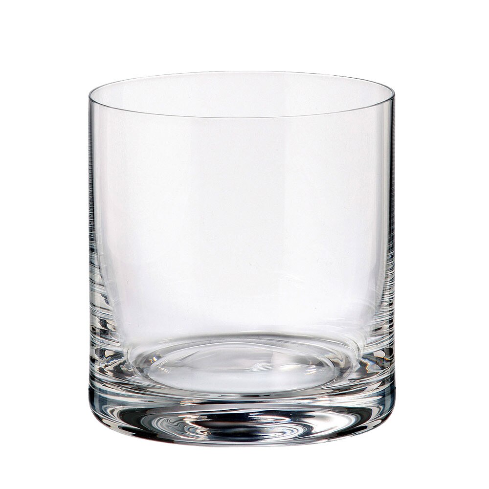 Set 6 pahare Whisky Larus 410 ml Bohemia Crystalite cu Titanium