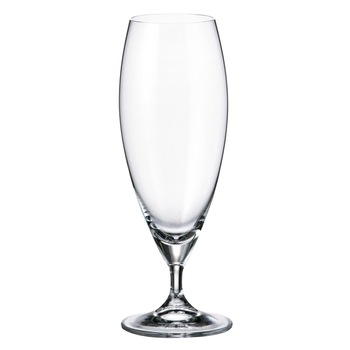 Set 6 pahare Bere Carduelis Bohemia 380ml din Sticla Cristalina cu Titanium Set 6 pahare Bere Carduelis Bohemia 380ml din Sticla Cristalina cu Titanium