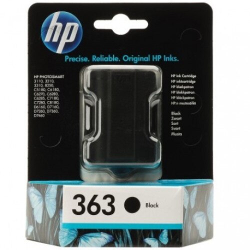 Rezerva cerneala HP C8721EE, negru, 410 pagini, compatibil pentru HP Photosmart Serie 3100, 3200, 3300, 8200, Serie C5180, D6100