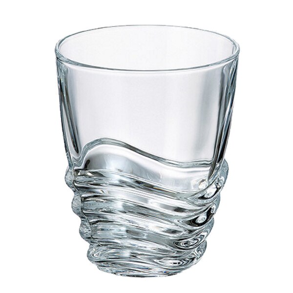 Set 6 pahare whisky Wave 280 ml Cristallite Bohemia