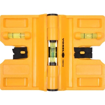 Nivela pentru colturi Vorel, cu 3 bule, magnetica Nivela pentru colturi Vorel, cu 3 bule, magnetica