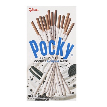 Sticsuri Pocky cu aroma de biscuiti cu crema, 45 g Sticsuri Pocky cu aroma de biscuiti cu crema, 45 g