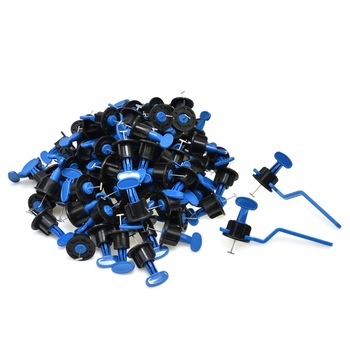 Sistem de nivelare a placilor, 100 buc clipuri si 2 taste, Geko, G00393 Sistem de nivelare a placilor, 100 buc clipuri si 2 taste, Geko, G00393