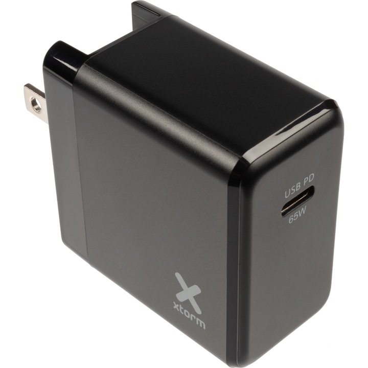Xtorm TravVolt NB USBC / PD hálózati töltő, 65W, fekete